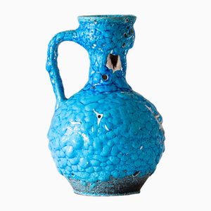 Große Glacier Emaille Vase von Charles Cart, 1960