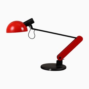Lampada da tavolo Praxi in alluminio di Bruno Gecchelin per Guzzini