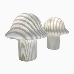 Lampe de Bureau Champignon en Verre de Peill & Putzler, 1960s
