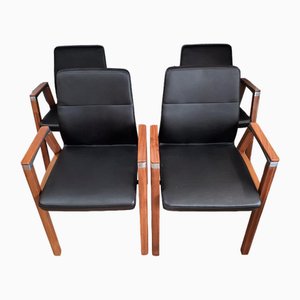 Vintage Dining Chairs by Sven Christiansen, 1990s, Set of 4