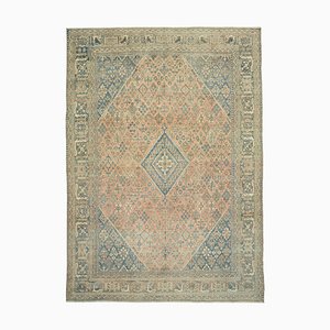 Vintage Middle Eastern Hand-Knotted Rug