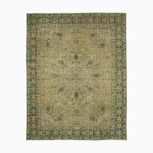 Vintage Middle Eastern Hand-Knotted Rug