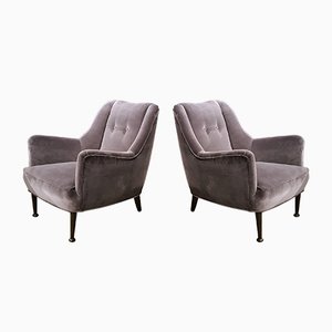 gray velvet chair vintage midcentury modern lounge chairs in deep lilac gray velvet set of gray velvet chair vintage midcentury modern lounge chairs in deep lilac gray velvet set of