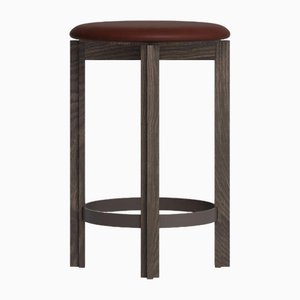 Tabouret de Comptoir Principal en Chêne Teinté par Bodil Kjaer pour Karakter
