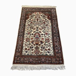 Alfombra Qum pictórica de Oriente Medio tejida a mano