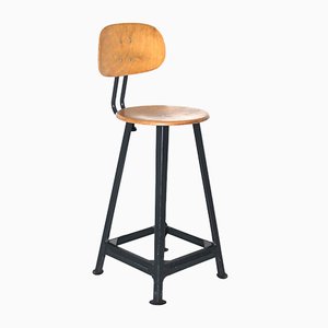 Tabouret Industriel, 1950s