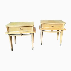 Mid-Century Nachttische, 1950, 2er Set