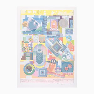 Eduardo Paolozzi, The Children's Hour, 1974, Siebdruck