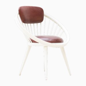 Setia Circle Chair attributed to Yngve Ekström for Swedese, 1960s