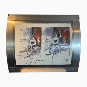 Jaak De Koninck, Aile d'Avion, 1990s, Artwork on Paper