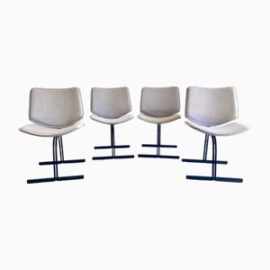 Esszimmerstühle von V. Introini für Saporiti, 1970er, 4er Set