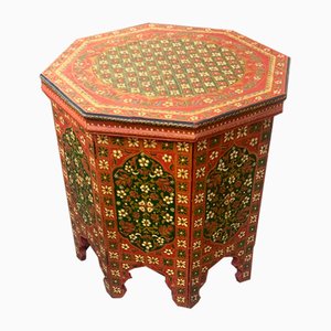 Hand-Painted Tea Table, 1920s