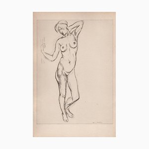 Henri Matisse, Standing Nude Girl, Original Lithograph, 1920