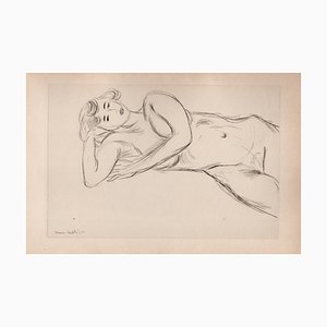 Henri Matisse, Lying Nude Girl, Original Lithograph, 1920