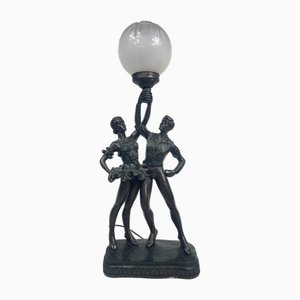 Lampada scultura vintage, anni '50