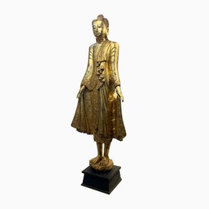 Burmese Artist, Large Buddha, Late 19th Century, Wood