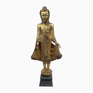 Artiste Birman, Bouddha, Fin du 19ème Siècle, Bois