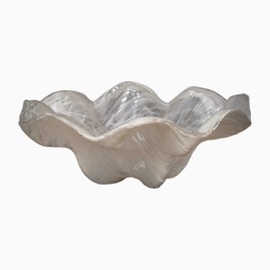 Vase en Verre Série Murano Ninfee par Toni Zuccheri pour Venini, 1970s