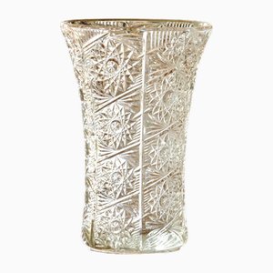 Vaso grande in cristallo cesellato, Francia, anni '20