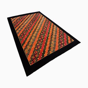 Alfombra geométrica de lana de Missoni para T&J Vestor, años 80