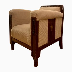 Art Deco Sessel Set, Tschechoslowakei, 1920er