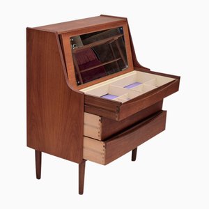 Cassettiera in teak, Danimarca, anni '60
