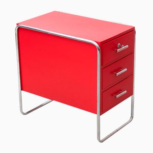 Vintage Bauhaus Tubular Steel Drawers from Mücke-Melder, 1930