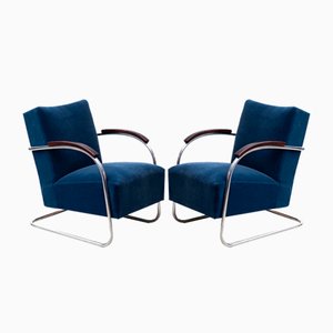 Set of Vintage Bauhaus Chair by Anton Lorenz for Mücke Melder, 1935