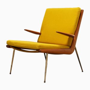 Silla Boomerang danesa vintage de Peter Hvidt & Orla Molgaard Nielsen para France & Søn, años 60