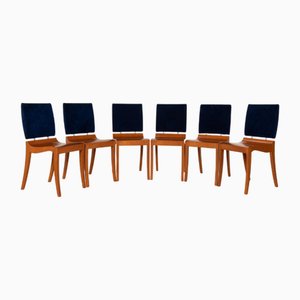 Sedie in legno di Ligne Roset, set di 6