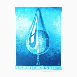 Shepard Fairey (Obey), Earth Crisis Drop, Screen Print