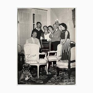 Francis Bay, Pablo Picasso with Family, Original Photograph