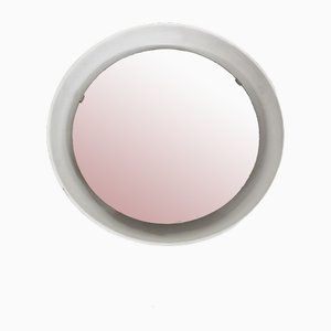 Mirror with Back Light attributed to Poul Henningsen for Louis Poulsen, Denmark, 1960s