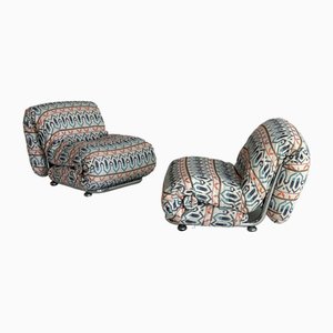 Italienische Funky Sessel, 2er Set