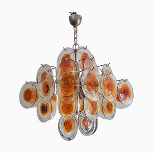 Moderner Mid-Century Kronleuchter von Gino Vistosi, 1960er