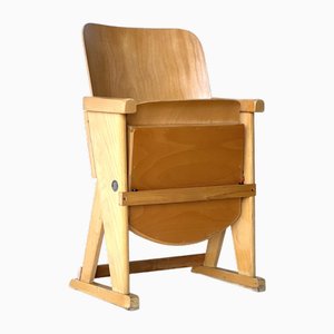 Silla de cine vintage de Ton, años 60