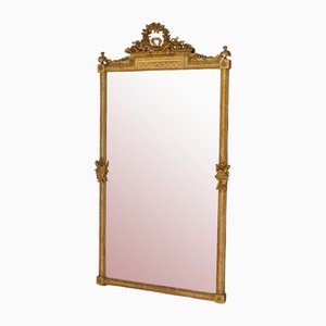 Antique Overmantel Mirror, 1900