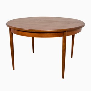 Mid-Century Teak Round Fresco Dining Table from G-Plan, United Knigdom, 1960s