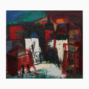 Aleksandr Rodin, Passages of the Night, Oil Painting