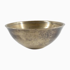 Dänische Art Deco Bronzeschale von Just Andersen, 1920er