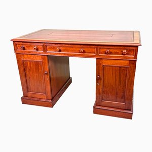 Regency Mahogany Pedestal Desk, 1830