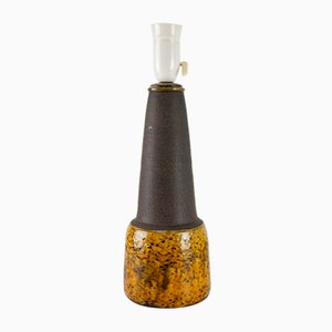 Vintage Danish Ceramic Table Lamp by Nils Kähler, 1960s.