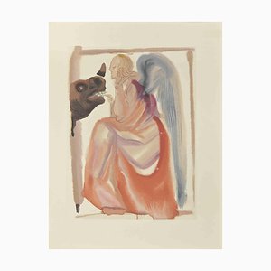 Salvador Dalí, The Heaven of Mercury, The Divine Comedy, Woodcut Print, 1963