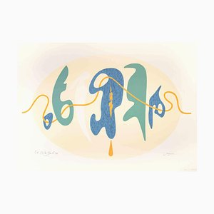 Leo Guida, Segnali (Signals), Screen Print, 1984