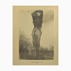 After Odilon Redon, La Première Conscience du Chaos, Lithograph, 1923