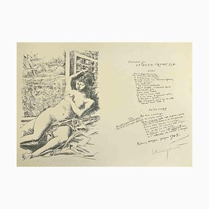 Pericle Fazzini and Giuseppe Ungarett, Fragments for the Promised Land, 1945, Lithograph
