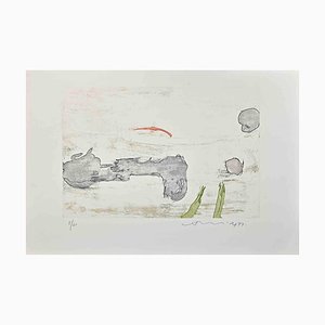 Hsiao Chin, Abstract Composition, Etching, 1977