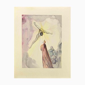Salvador Dalí, The Cross of Mars, The Divine Comedy, Woodcut, 1963