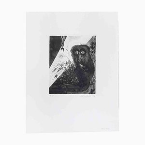 Leo Guida, Dark Lemur, Etching, 1972