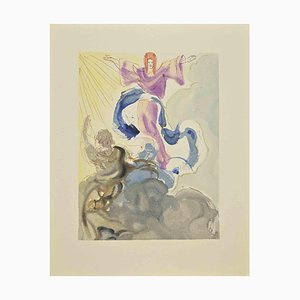 Salvador Dalí, Piccarda Donati, The Divine Comedy, Woodcut, 1963